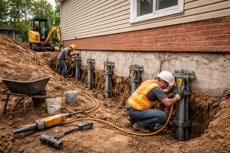 Top Foundation Lifting Companies in Lapeer, MI